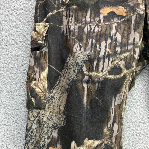 Gamehide Pants Mens Size XL Multi Mossy Oak Camo Cargo Hunting Tapered Leg - Picture 4 of 7